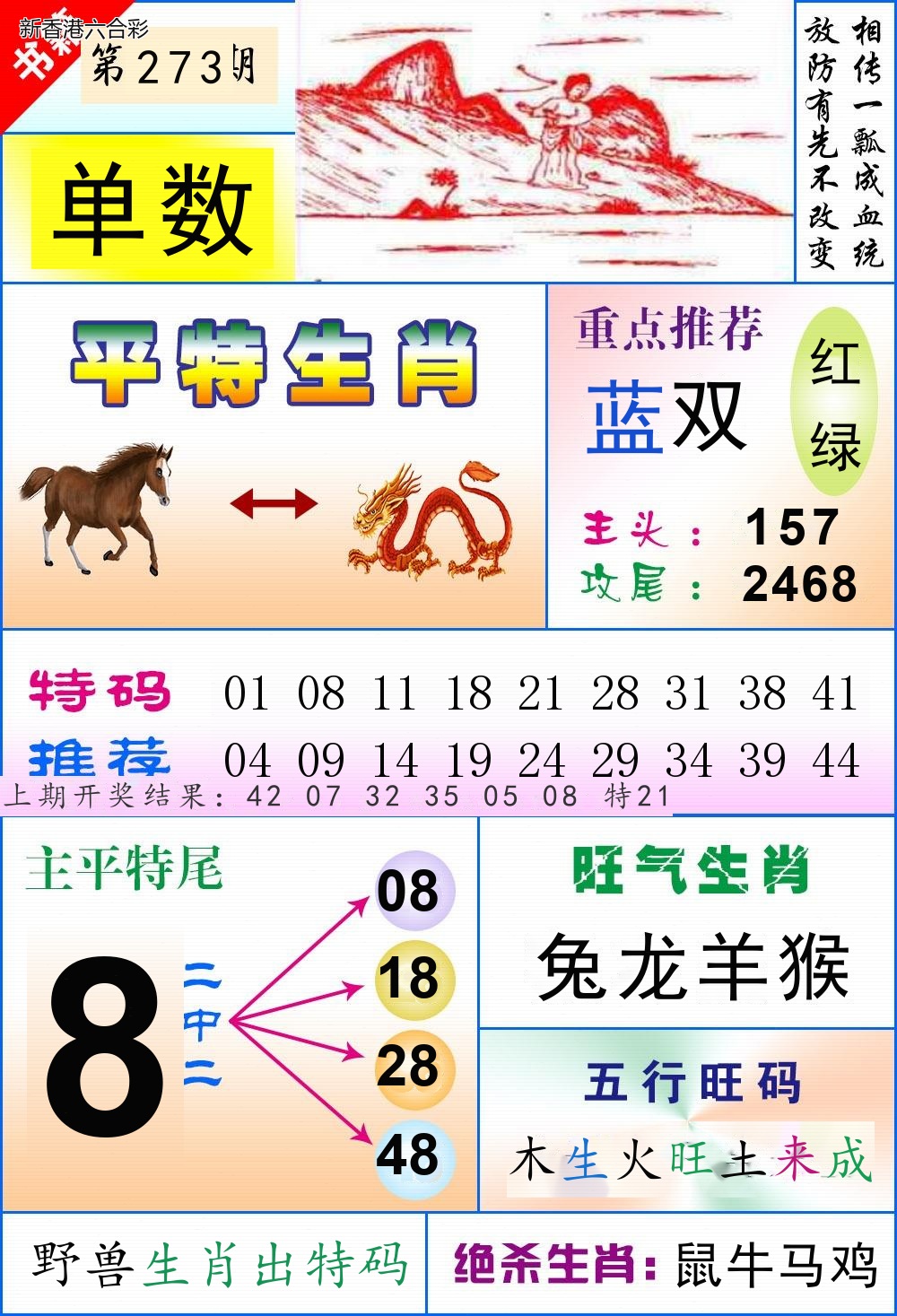 第2026273期精选图库 1127